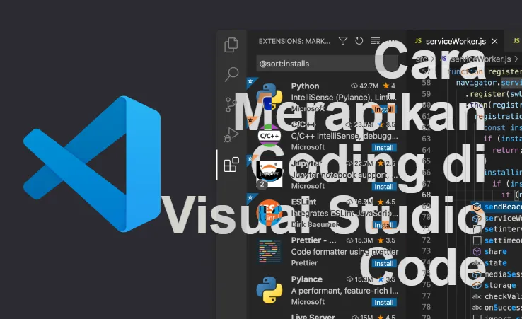 Cara Merapikan Code di VSCode: Shortcut 1 Klik, Otomatis & Ekstensi