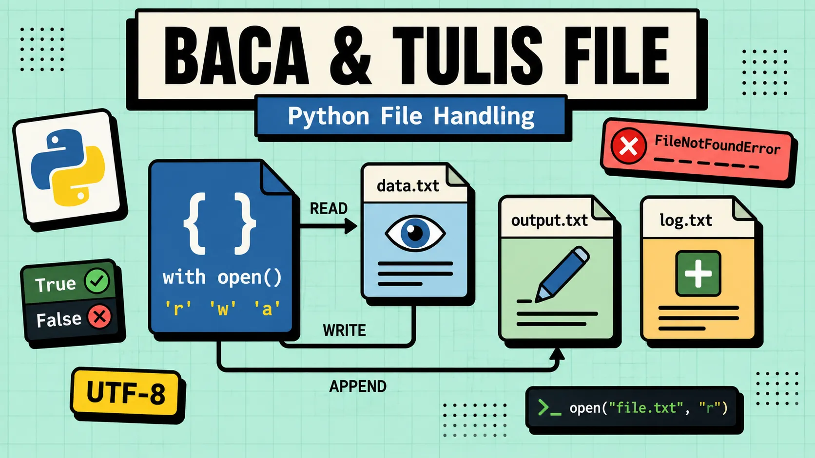 Belajar Python File Handling