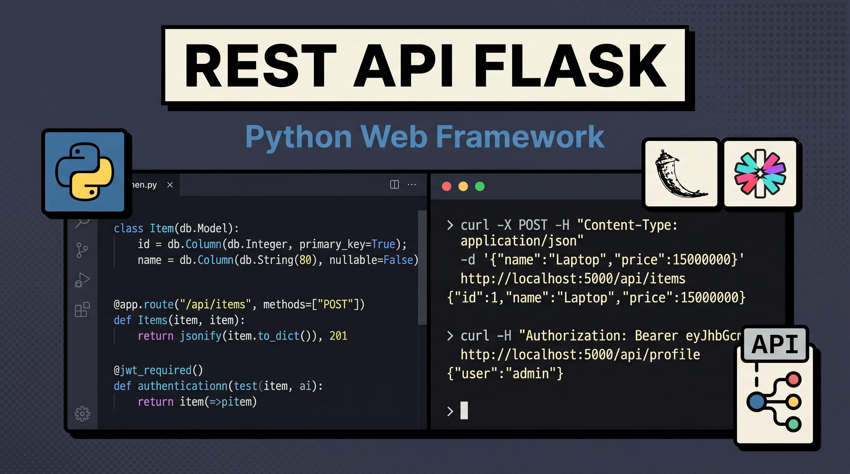 Belajar Python Membuat REST API Flask