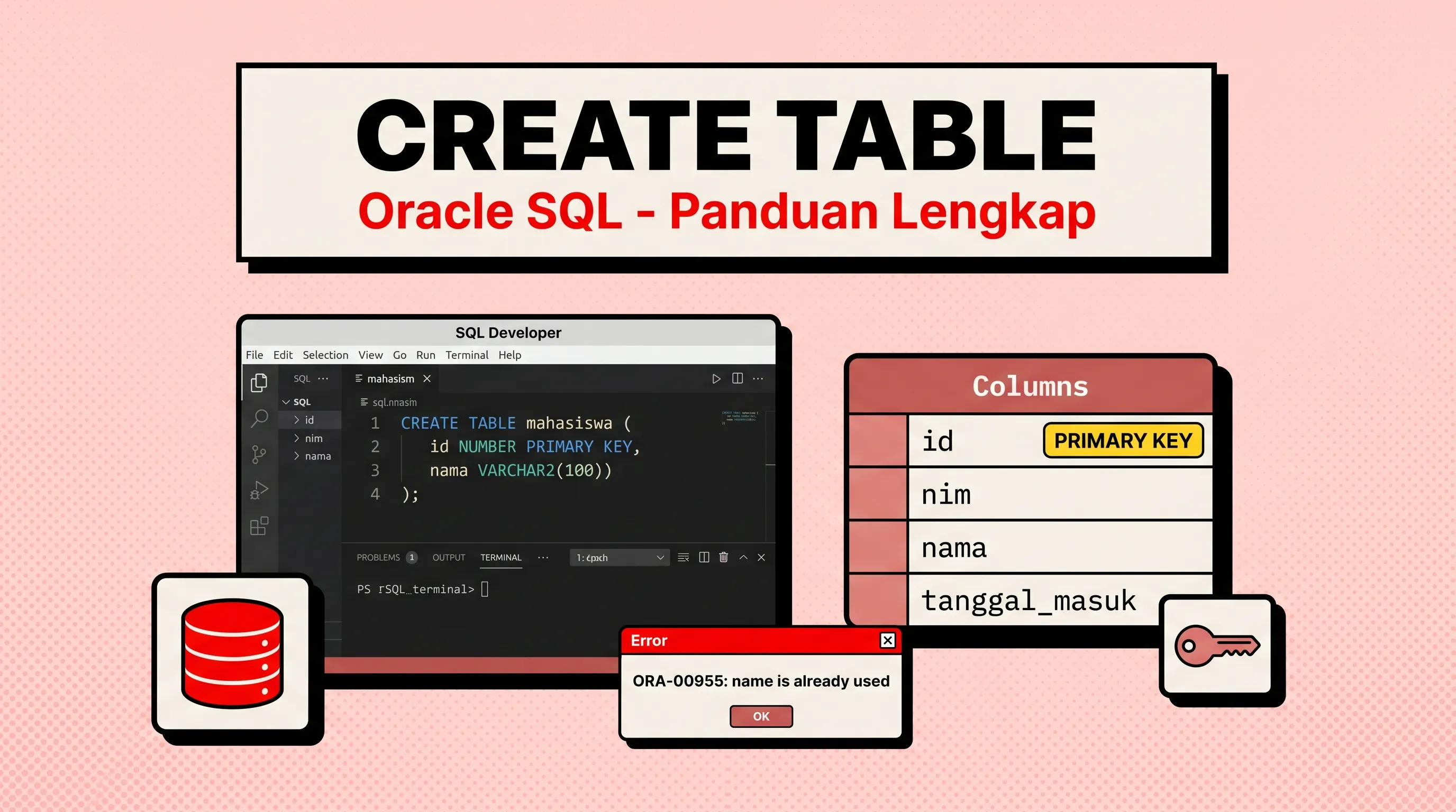 Cara Create Table di Oracle: Panduan Lengkap